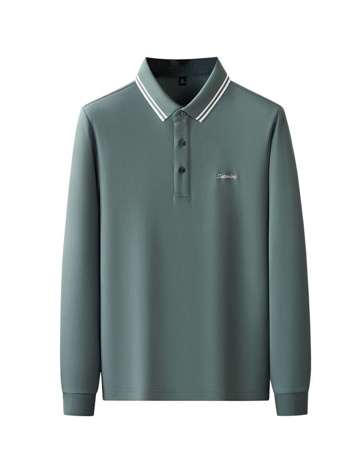 Mulberry silk embroidered long-sleeve-mt19-9